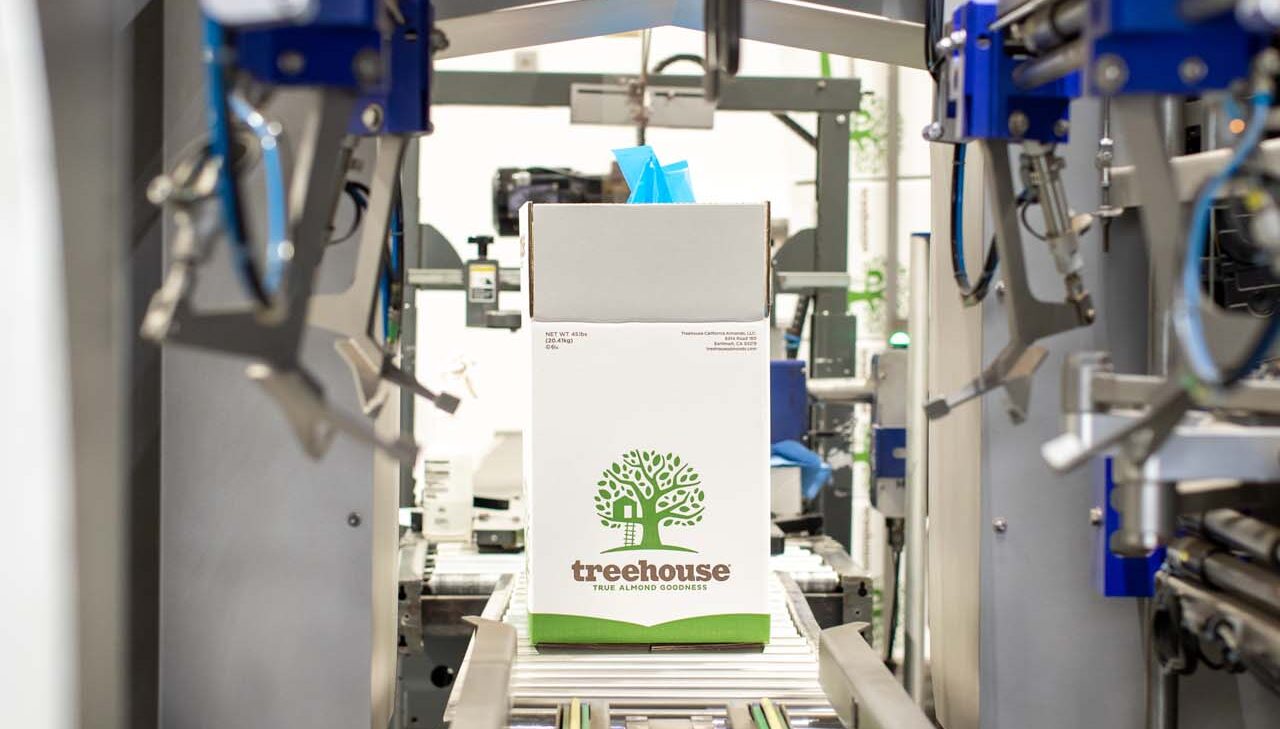 Storage for Organic Almond Products Assembly line
