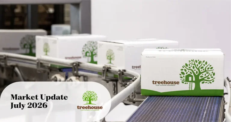 Treehouse California Almonds - Market Update July 2026